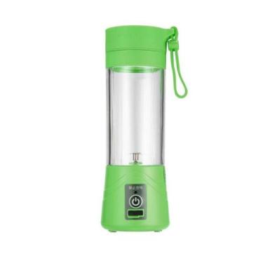 Imagem de Mini Liquidificador Mixer Portátil Shake Com Squeeze SFio Recarregável