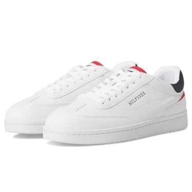 Imagem de Tommy Hilfiger Tênis masculino Lorro, Branco Americana Multi, 43