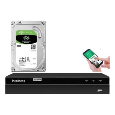 Imagem de Dvr Intelbras 4ch Mhdx 1304 Inteligente Multi Hd C/ Hd 2tb