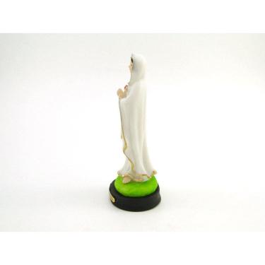 Imagem de Imagem Nossa Senhora Rosa Mística Resina 14 Cm