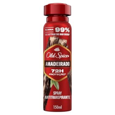 Imagem de Desodorante Antitranspirante Old Spice Aerossol Amadeirado 150 ml
