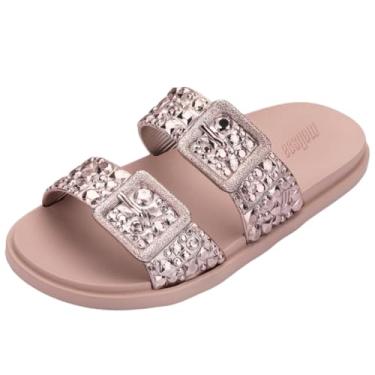 Imagem de Chinelo Feminino Slide Facil Calce Brilho Melissa Lust 35743