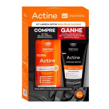 Imagem de Kit Actine Darrow Gel de Limpeza 400g e Ganhe Actine Carvão Detox 100g