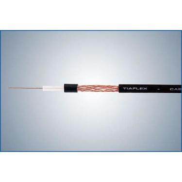 Imagem de Cabo Coaxial 75 OHMS 4,00 mm - 100% Cobre - TIAFLEX, 2 MT