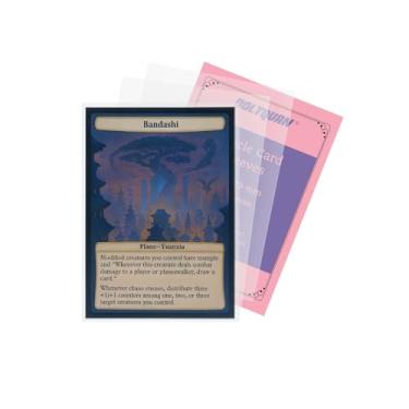 Imagem de Boltquan Capas de cartão grandes grandes 92 x 129 mm (3,6" x 5,1") 100 CT, compatível com MTG Planechase, Archenemy, Doctor Who Commander, Oracle Decks e cartões colecionáveis grandes – Capas