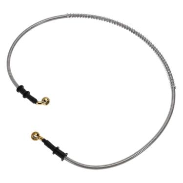 Imagem de Partuto Linha de mangueira de óleo de embreagem de freio de motocicleta de 100 cm fio de aço inoxidável trançado PU linha de freio hidráulico de motocicleta para motocicletas motos sujeira tom
