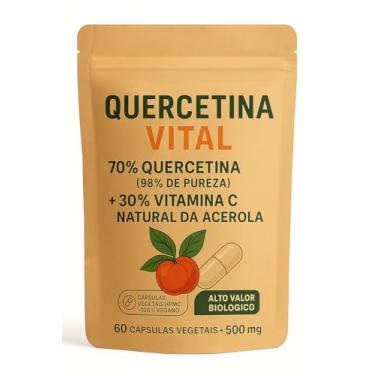 Imagem de Quercetina Vital + Vitamina C cápsulas vegetais 500 mg