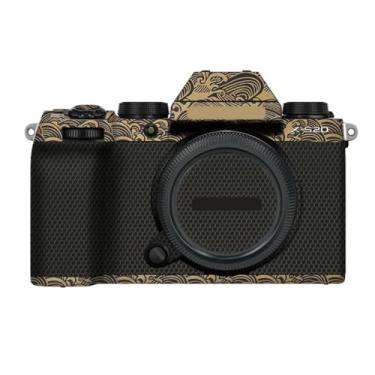 Imagem de Película protetora para câmera X-S20 X-S20, película protetora de vinil, capa de decalque para FujiFilm X-S20 XS20 (ouro onda)