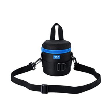 Imagem de JJC Bolsa Para Lente De Câmera Grossa Canon Rf-S 18-150Mm F/3.5-6.3 Is Stm Ef 50Mm F/1.8 Ef-S 18-55Mm Ii Af F1.8D Af-S F1.8G Fuji Xf 23Mm 35Mm F2 E Tamanhos Abaixo 2,95" X 3,93"