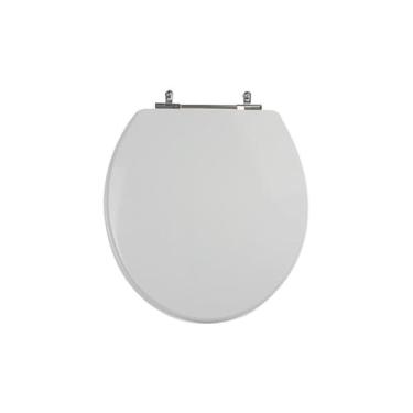 Imagem de Assento Sanitário Poliéster Para Louça Áries (Eternit) Aço Sedile Cinza