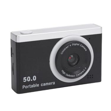 Imagem de Generic Câmera Digital, Liga de Alumínio ABS 8X Câmera Pequena de Zoom Digital para Fotografia (Preto)