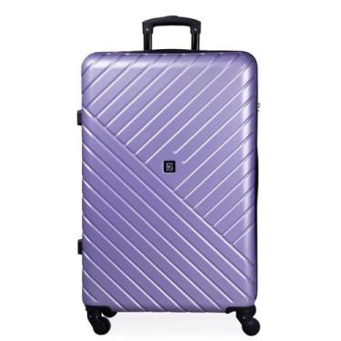 Imagem de Mala Grande ABS 4 Rodas Detroit Lilás II - Bagaggio, G
