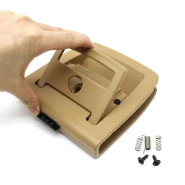 Imagem de Goodithy Alça de carpete de chão de porta-malas traseiro, tampa traseira do porta-malas tapete de placa inferior tapete de substituição para BMW X5 X6 E70 E71 E72 F15 F16 5GT F07 (modelo B bege)