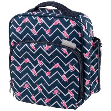 Imagem de Flamingo Lancheira Infantil com Isolamento, Para 3 Anos ou Mais, BENTOLOGY, Preto