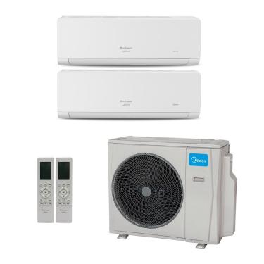 Imagem de Ar-Condicionado Multi Split Inverter Midea 36.000 (2x Evap HW 18.000) Quente/Frio 220V