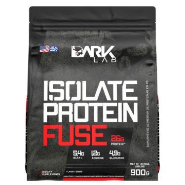 Imagem de Whey Protein Isolado Fuse Refil 900g Dark Lab, Chocolate Branco com Mo