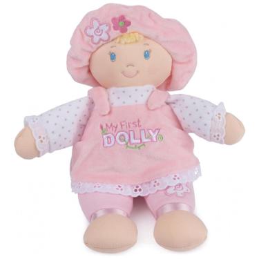 Imagem de Pelúcia Dolly Loira para Crianças Maiores de 1 Ano, GUND 059033, Rosa