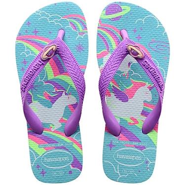 Imagem de Chinelo Azul Water Kids Fantasy Havaianas n° 35/36