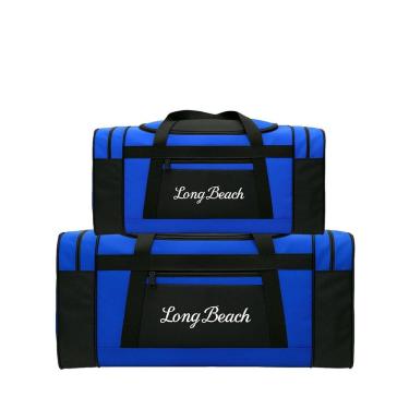 Imagem de Kit 2 Bolsas Sacola Viagem Esportiva Mini Bolsos Pp P - Azul