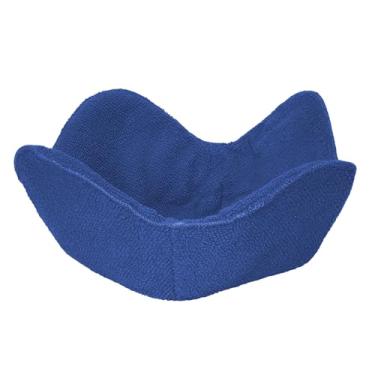 Imagem de Conjunto multicolorido de 1 suporte de tigela quente seguro para micro-ondas para manter suas mãos frescas e sua comida quente, almofadas de prato resistentes ao calor de poliéster e esponja para sopa