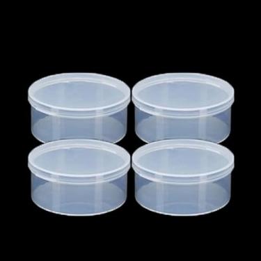 Imagem de 4 peças de suporte de esponja de maquiagem estojo de armazenamento de plástico transparente para viagem em casa organização de cosméticos ferramentas de beleza portáteis, caixa de gota d'água