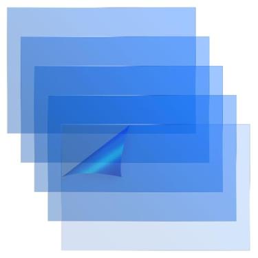 Imagem de Aladrs Filme de liberação fep 2.0 nfep (pfa), 5 peças para elegoo mars 2 pro, mars3, mars, photon mono, mono 4k, sonic mini 4k 5.5-6.66 polegadas lcd 200x140x0.127mm