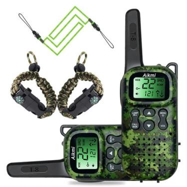Imagem de Walkie Talkies Aikmi Kids para meninos de 6 a 8 anos e brinquedos ao a