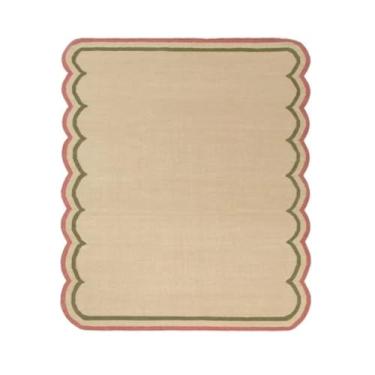 Imagem de Tapete decorativo minimalista irregular para sala de estar, tapete criativo para quarto, área grande, tapete para engatinhar de bebê, vestiário de pelúcia (80x160cm/B)