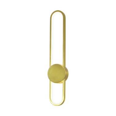 Imagem de Arandela Sindora DCB03244 Led Dourada Bivolt, Dourado
