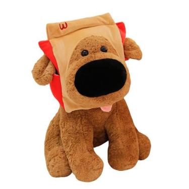 Imagem de Brinquedo de pelúcia para cães, nariz grande, boneca fofa de desenho a