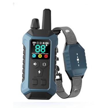 Imagem de Coleira de Treinamento para Cães Sem Fio, IP67 À Prova D'água, Recarregável e Dois Modos, Ideal para Adestramento e Controle de Comportamento