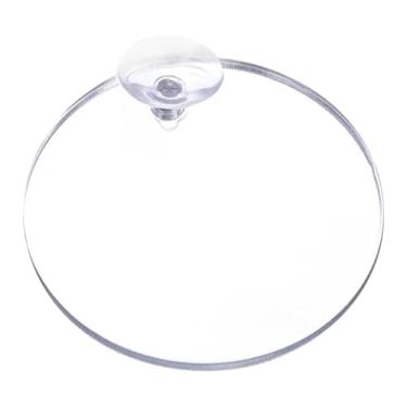 Imagem de IEUDNS Espelho de acrílico para treinamento de peixes, decoração de aquário para betta, prático e para exercícios de peixes betta, 6cm