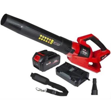 Imagem de Soprador de Folhas a Bateria 18V 400Cfm com 2 Baterias TBT18+18ABL400-