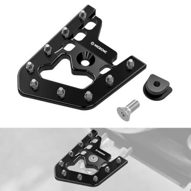 Imagem de NICECNC Extensor de pedal de freio de pé preto compatível com Yamaha Raptor 700 2013-2026 2022 2021 2020 2019 2018, 700R 2016-2026 2021 2022 2023, 700R SE 2013-2020 16 20 18-2026 2022 2023