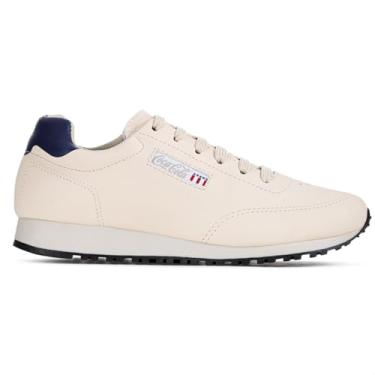 Imagem de Tênis Coca Cola Sport Style Off White e Azul Marinho - Masculino (Off White, BR, Adulto, Numérico, 42)