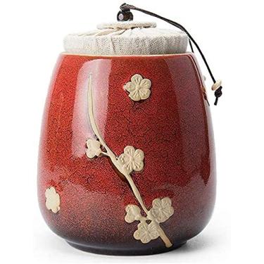 Imagem de Urnas para cinzas urnas funerárias em casa para decoração de animais de estimação ou crianças, lembrança, selagem forte, amor eterno e acompanha (cor: #5) (#4)