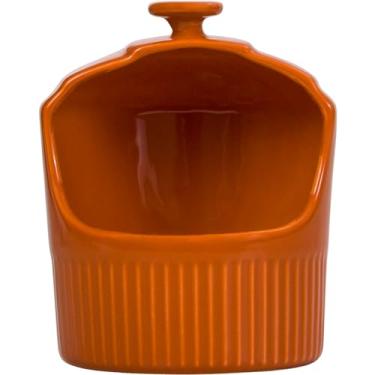 Imagem de Germer, Pote de sal em porcelana, modelo assar ou servir, 375 ml, Laranja
