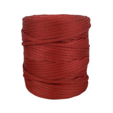Imagem de Fio Náutico Malhafio 5mm 500g 100% Poliéster Variadas Cores, Sangria