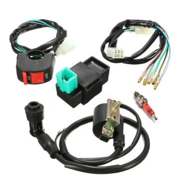 Imagem de Kit De Interruptor On-Off Para Bicicleta Pit 110 125 140cc, Fiação De 