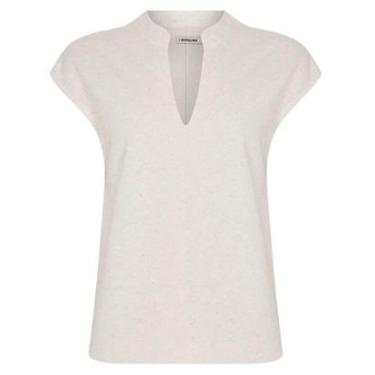 Imagem de Blusinha Feminina Dudalina Marina Bege Claro - 1101618301-Feminino