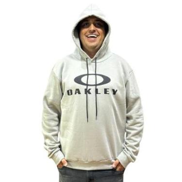 Imagem de Moletom Masculino Oakley Dual Hoodie II Cinza FOA40557922Y-Masculino