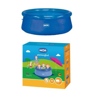 Imagem de Piscina Inflável 1.400 Litros 1,80mx63cm mor 1052