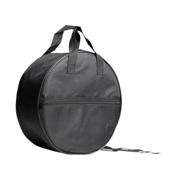 Imagem de harayaa Mochila para transporte de bateria em tecido Oxford para iniciantes, com alça, proteção para instrumentos de percussão, estojo organizador para