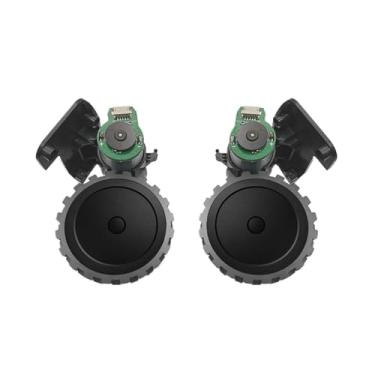 Imagem de Conjunto de roda com motor para aspirador de pó robô ABIR X5, X6, X8, inclui roda direita 1 peça + roda esquerda 1 peça