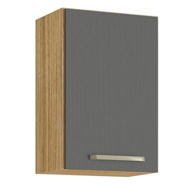 Imagem de Armário Suspenso Com 1 Porta Omaha Freijó Gris