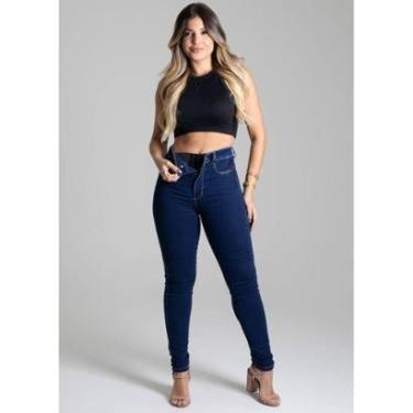 Imagem de Calça Jeans Sawary Super Lipo - 277319 - BLUE BLACK 48-Feminino