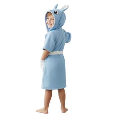 Imagem de Toalha Roupão Infantil Bebe Criança Piscina Capuz Bichinho