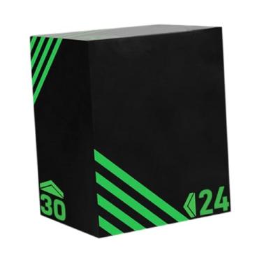 Imagem de YIJU Jump Box Antiderrapante Multifuncional Portátil para Exercícios de Salto, Corda, Agachamentos e Condicionamento Físico, Style a