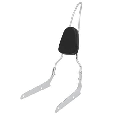 Imagem de Motaux Passenger Tall Sissy Bar encosto traseiro para Honda Shadow Spirit 750 VT750C2 VT750C2F 2007-2014 Phantom VT750C2B 2010-2025, cromado