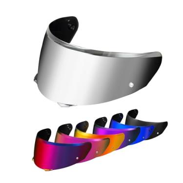 Imagem de PSLER i90 Visor - i90 Helmet Tinted Visor HJ-33 Face Shield Motorcycle Helmet Visor for i90 HJ-33,Silver
